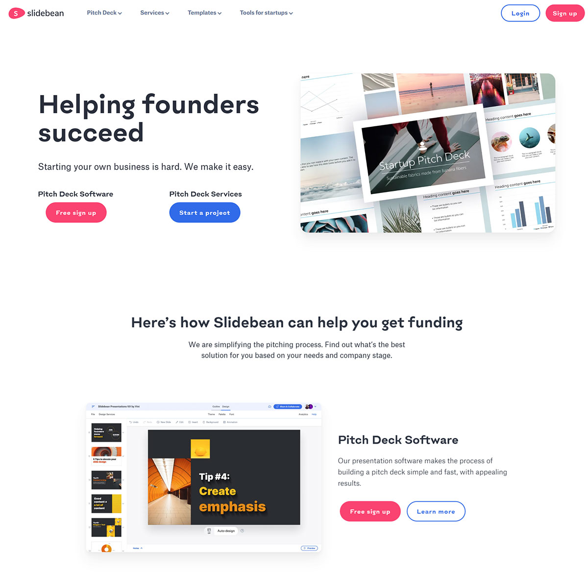 Slidebean(图1) Slidebean-Founder-Platform_-Create-a-pitch-deck-&-raise-funds---slidebean.com.jpg