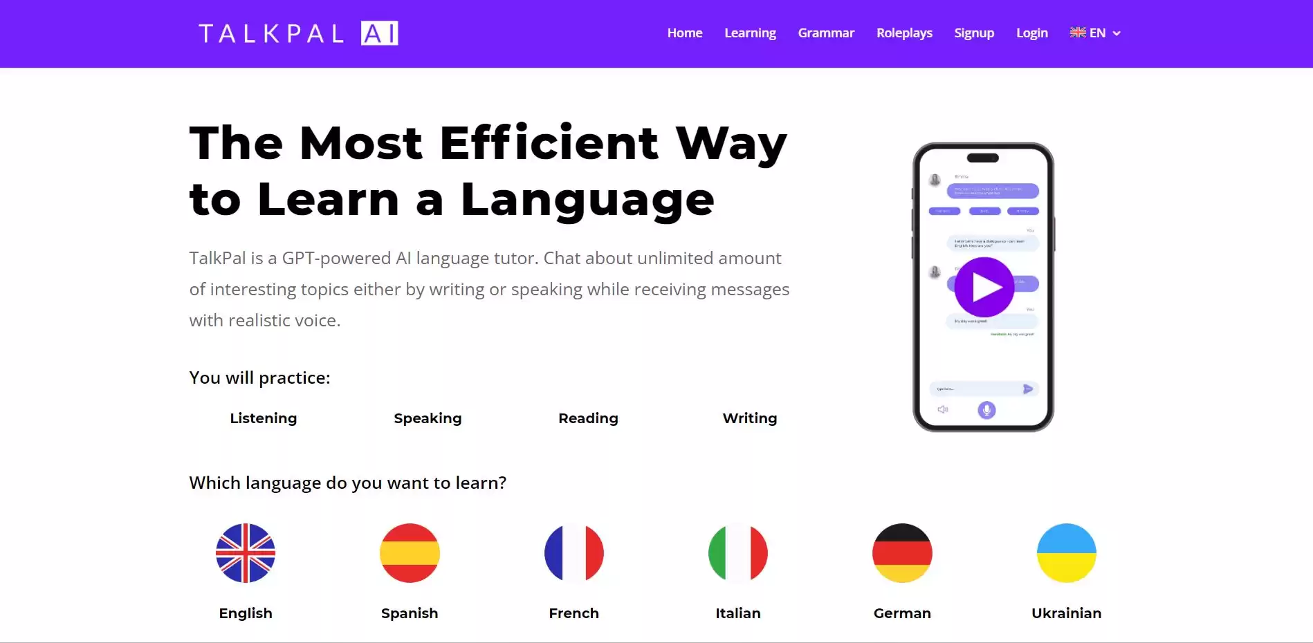 TalkPal(图1) talkpal-1684316142.webp