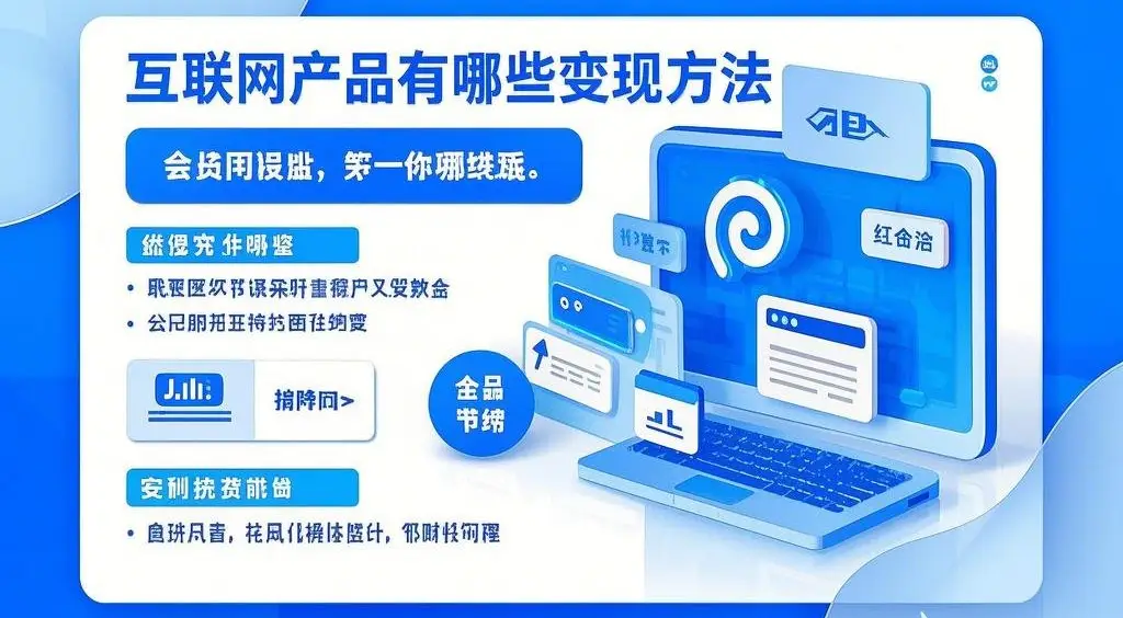 互联网产品变现方法? 互联网产品变现方法.webp