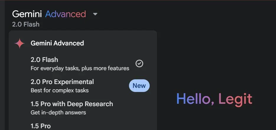 Gemini中推出Gemini 2.0 Pro实验版本 Gemini中推出Gemini 2.0 Pro实验版本.webp