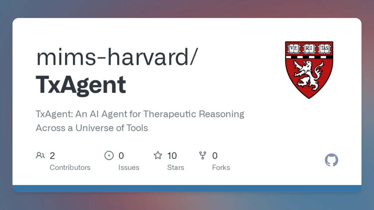 TxAgent:用于治疗推理和个性化药物治疗方案制定的AI智能体