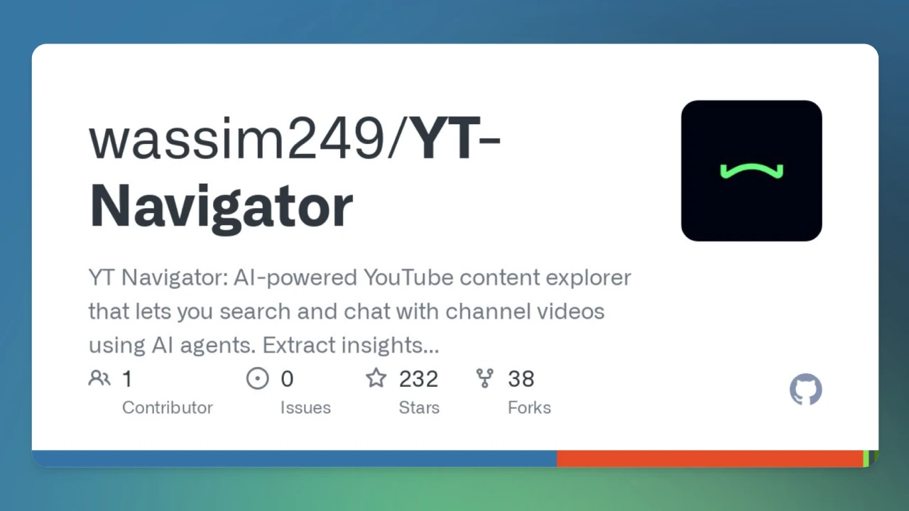 YT-Navigator：一款AI驱动的YouTube内容智能搜索工具
