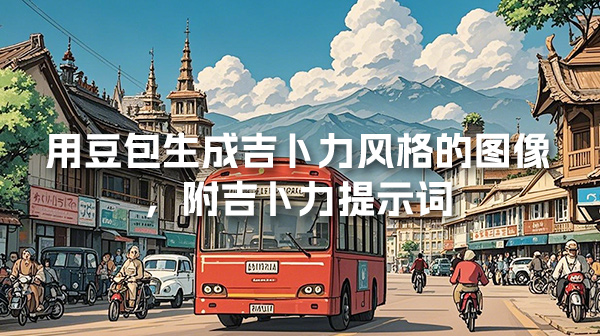 教你用豆包生成吉卜力风格的图像，附吉卜力提示词
