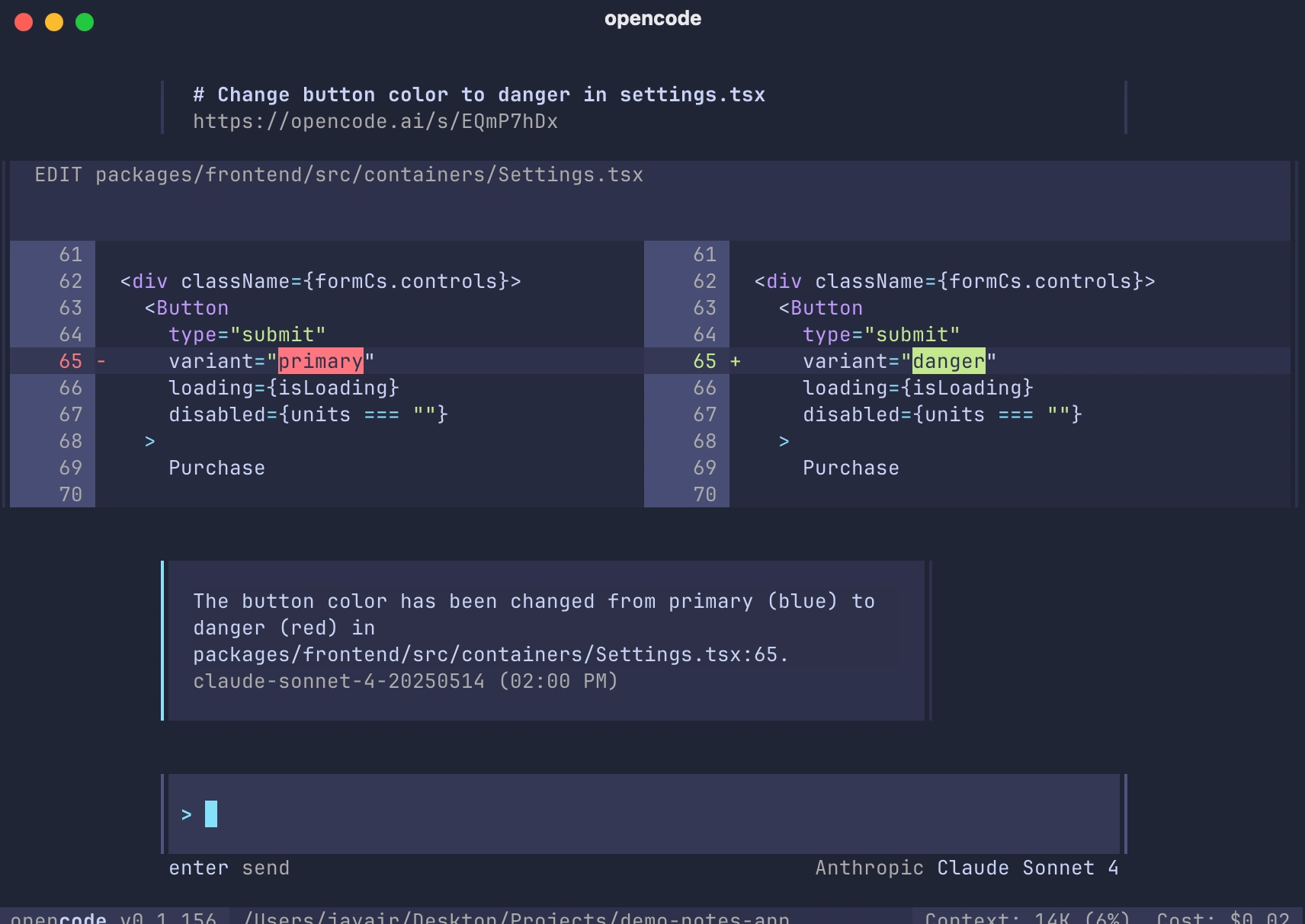 Opencode:Claude开源替代,为开发者提供AI编码辅助