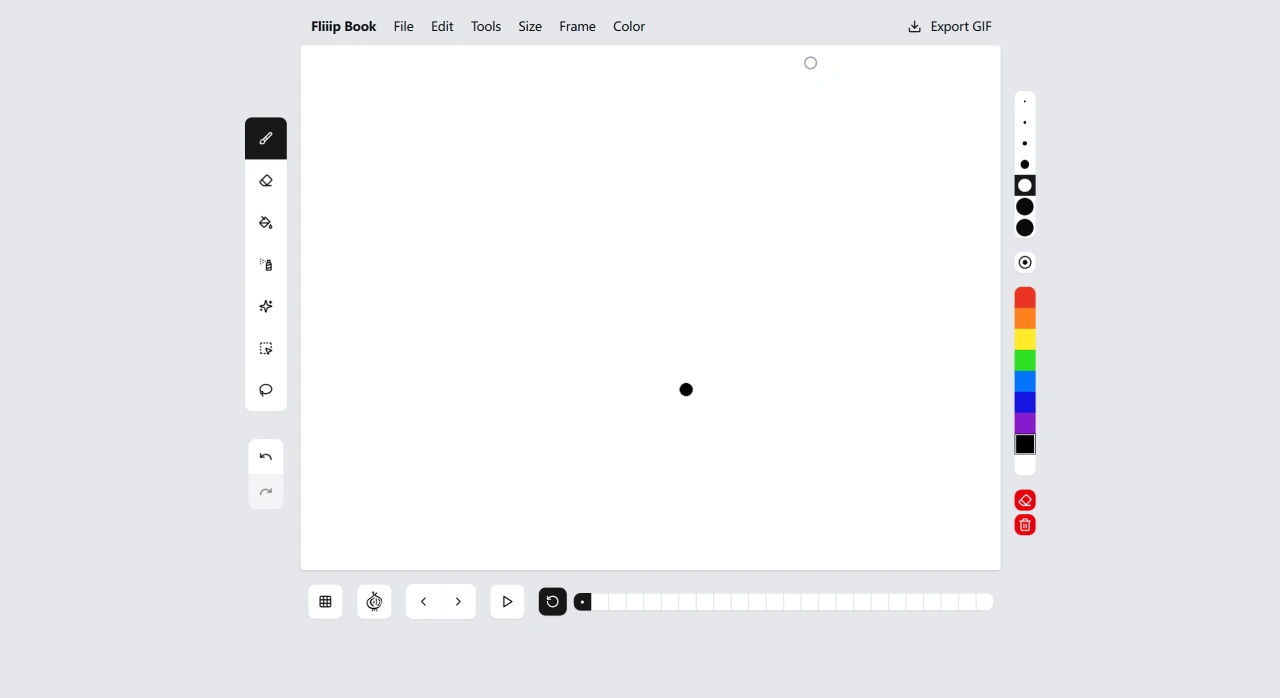 FliiipBook(图1) FliiipBook:网页版简易GIF动画工具