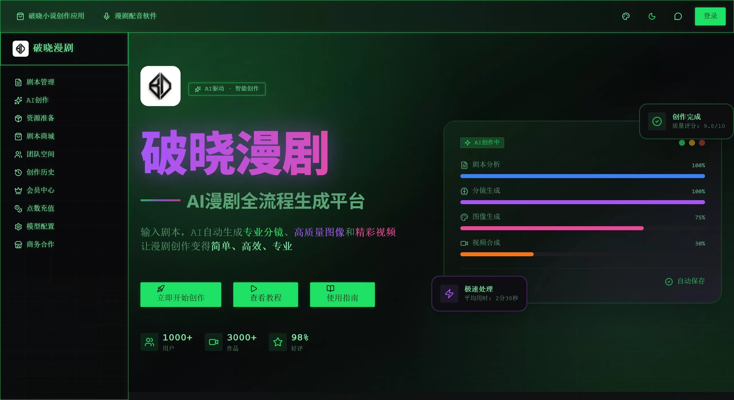 破晓漫剧 破晓漫剧
