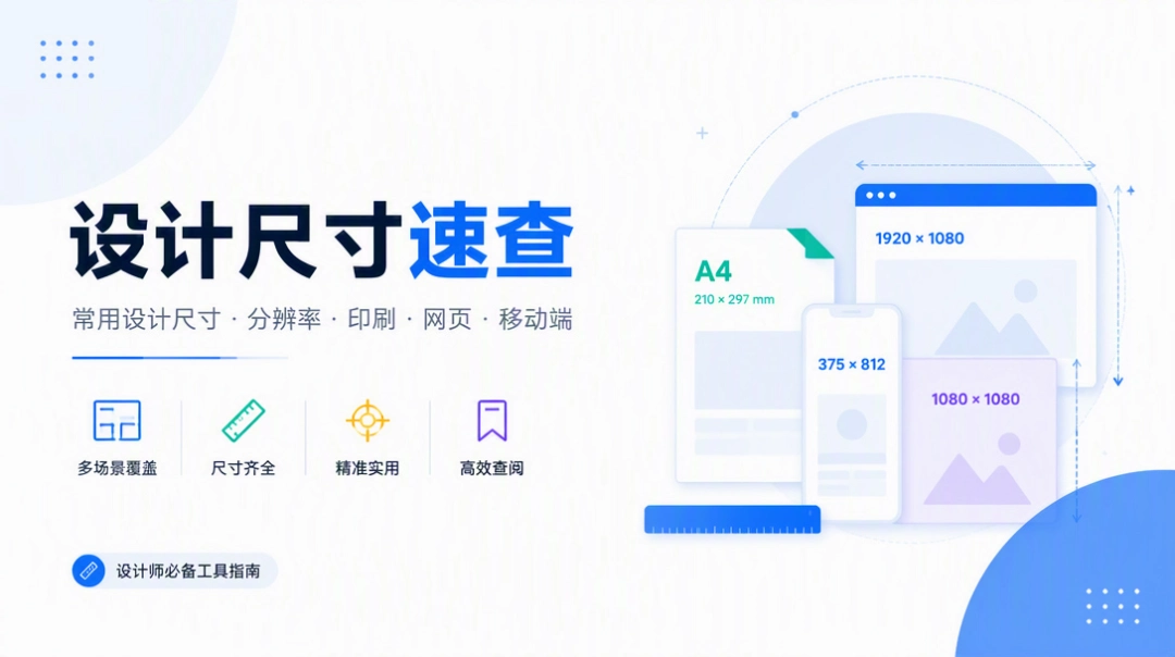 设计尺寸大全速查